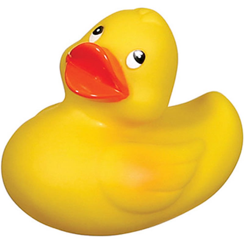Toysmith Rubber Ducky Bath Toy, 3.5″