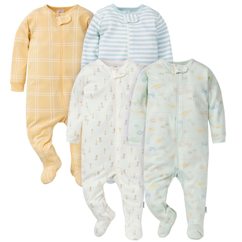 4-Pack Baby Neutral Farm Sleep ‘N Plays