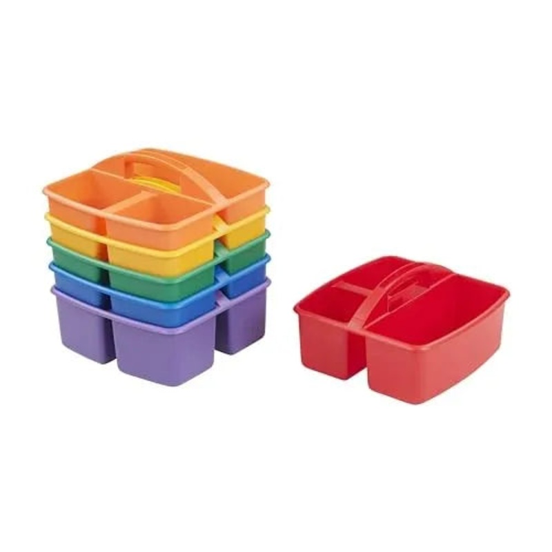 ECR4Kids 3-Compartment Storage Caddy – 6-Pack