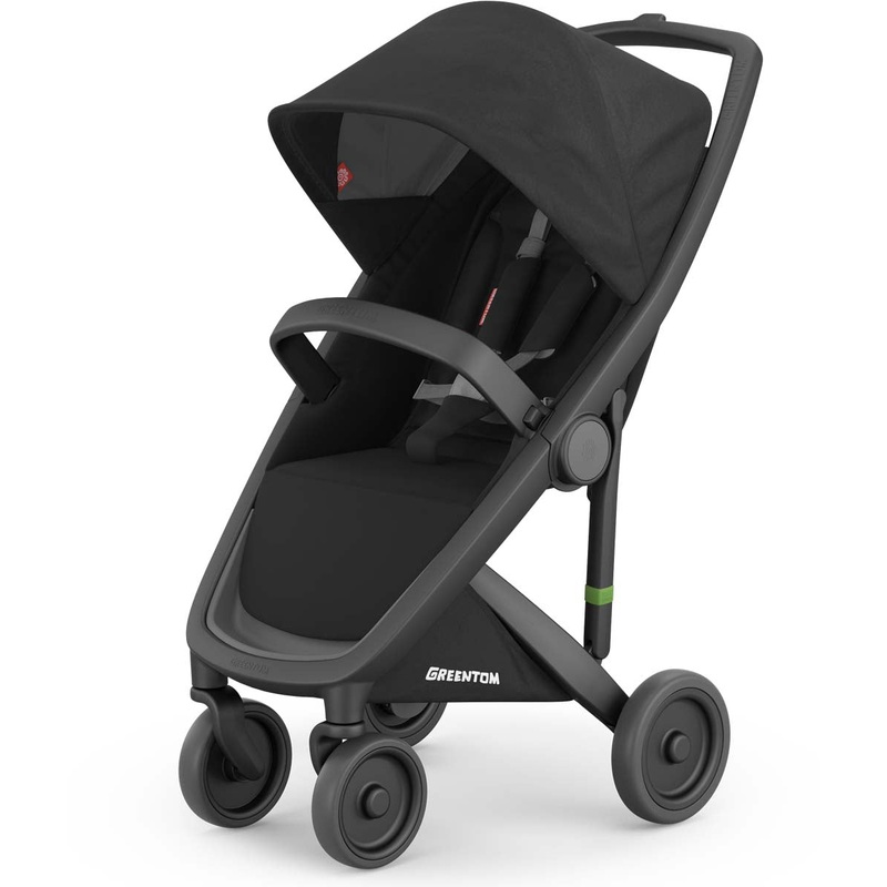 Greentom Classic Stroller – Black/Black