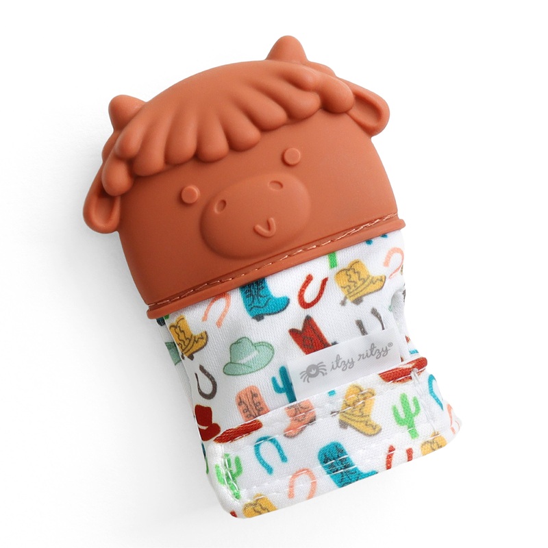 Itzy Ritzy Itzy Mitt Silicone Teething Mitts