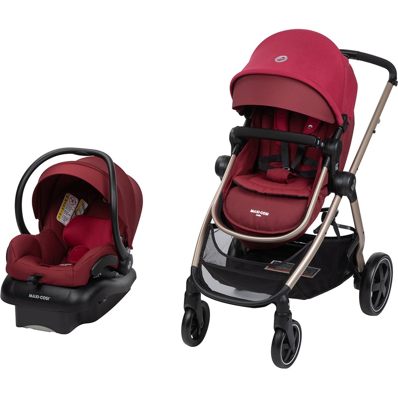Maxi-Cosi Zelia 2 Travel System – Radish Ruby