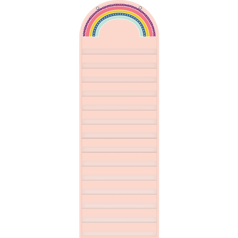 Oh Happy Day Rainbow 14 Pocket Chart
