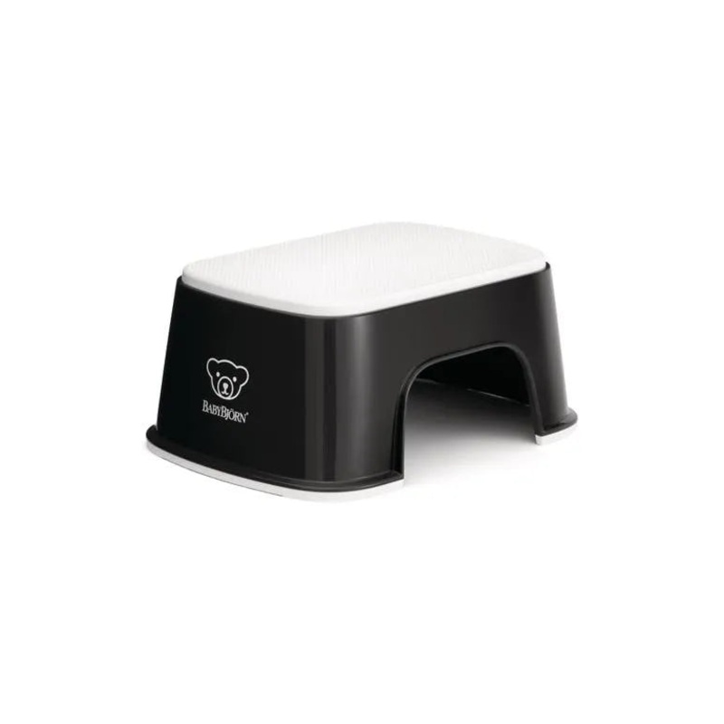 Step Stool – Black/White (See Description)