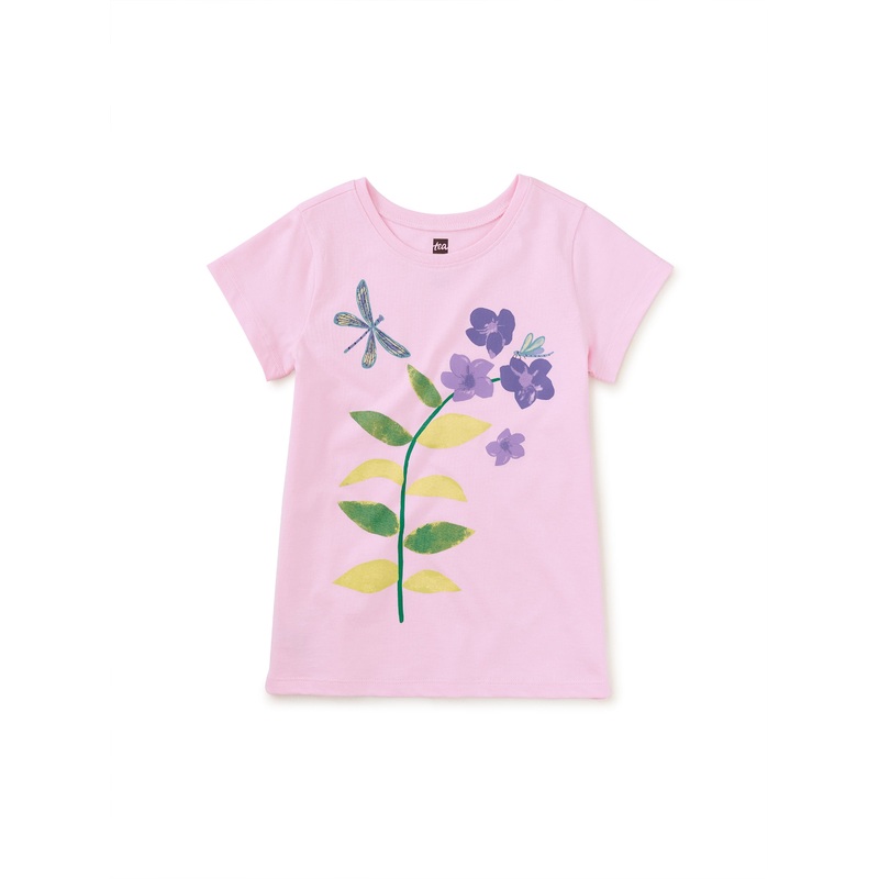 Tea Collection Dragonfly Floral