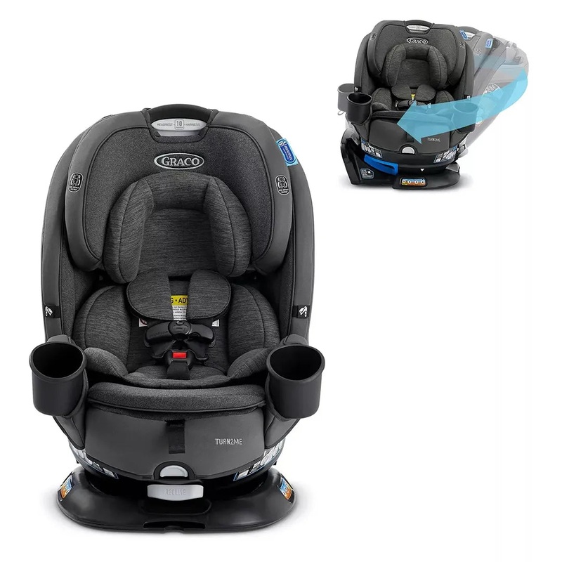 Turn2Me Rotating Convertible Car Seat – Manchester (See Description)