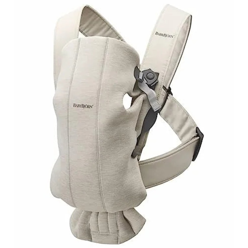 Baby Carrier Mini, 3D Jersey – Light Beige (See description)