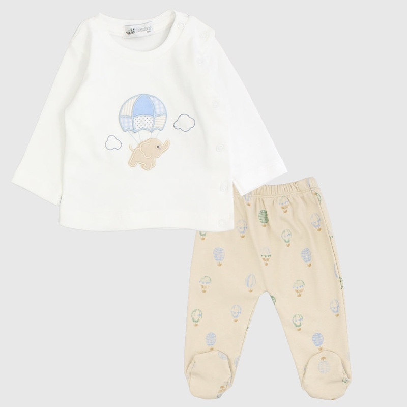 Long-Sleeved Fleeced Pajama