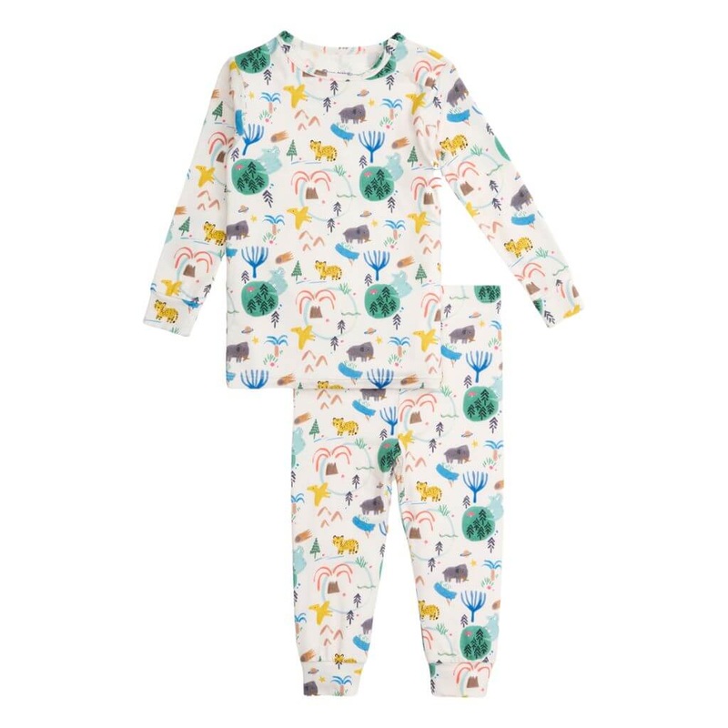 Modal 2 Piece Pajama Long Sleeve Big Deal Wooly