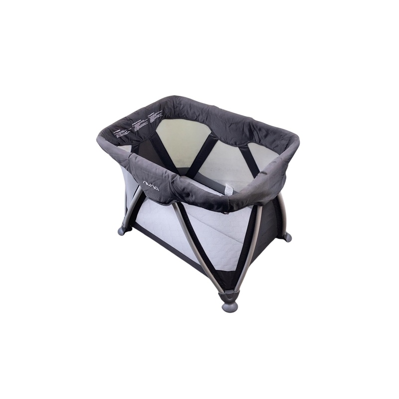 Nuna Sena Mini Travel Cot, Caviar
