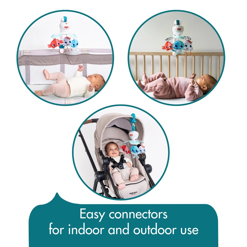 Tiny Love Treasure the Ocean 3-in-1 Take Along Mobile