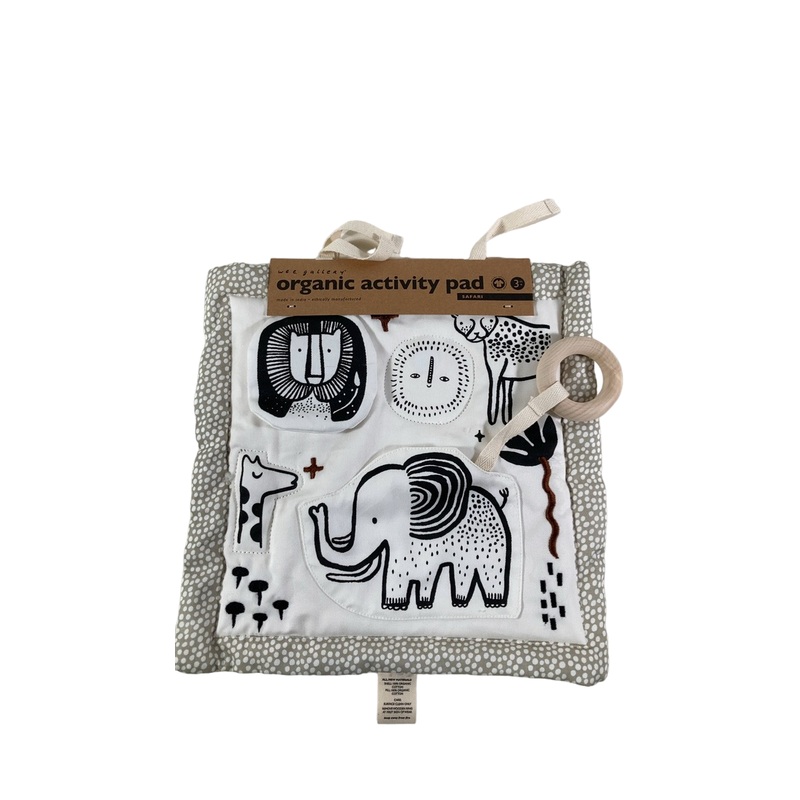 Wee Gallery Organic Activity Pad, Safari
