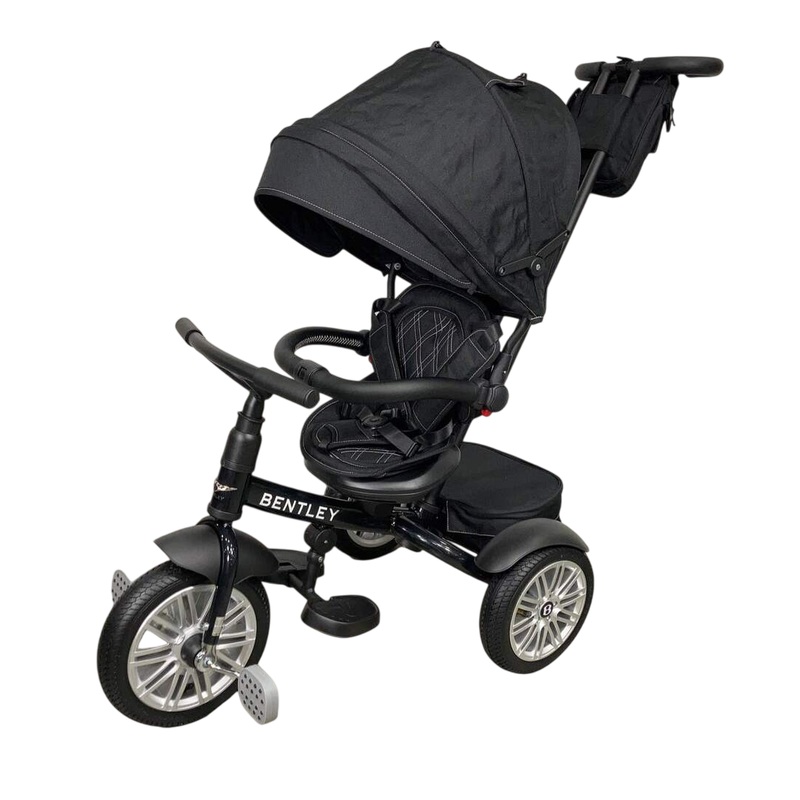 Bentley 6-In-1 Stroller Trike, 2023, Onyx Black