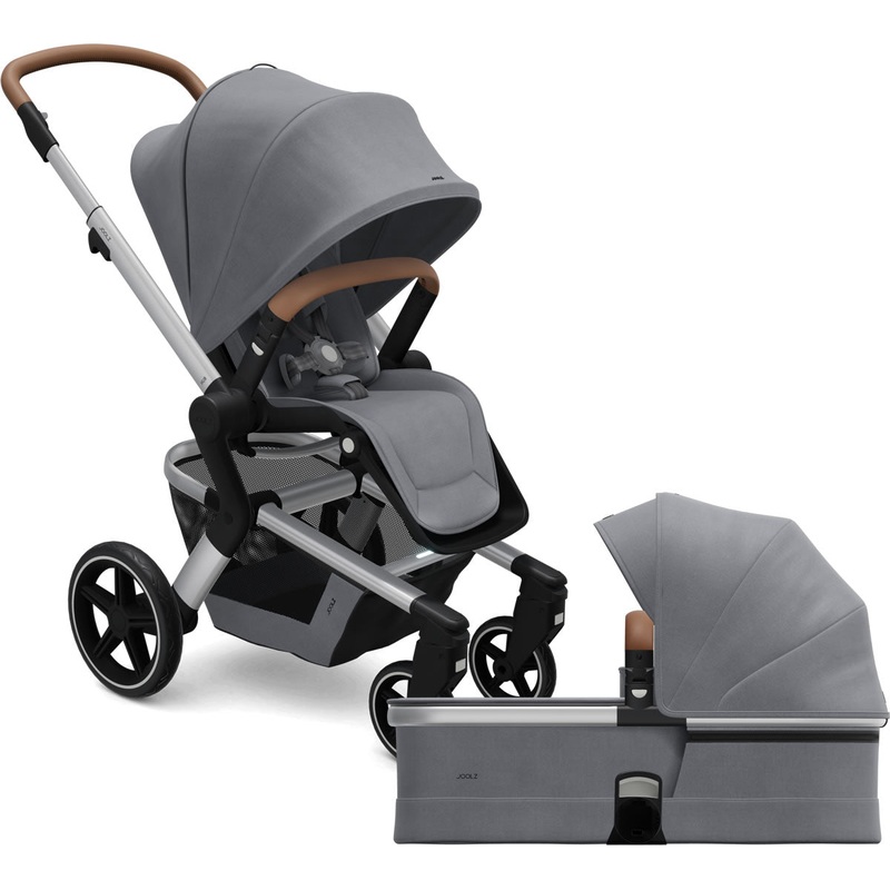 Joolz Hub+ Stroller & Bassinet Bundle – Gorgeous Grey