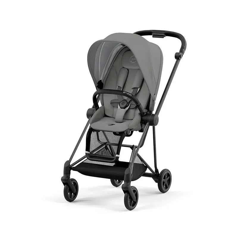 Mios 3 Stroller  Soho Grey / Matte Black Frame