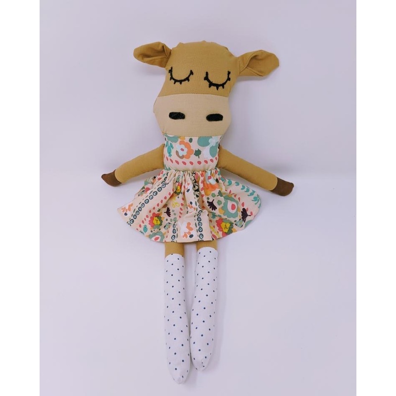 Pops of Whimsy Doll – Cow