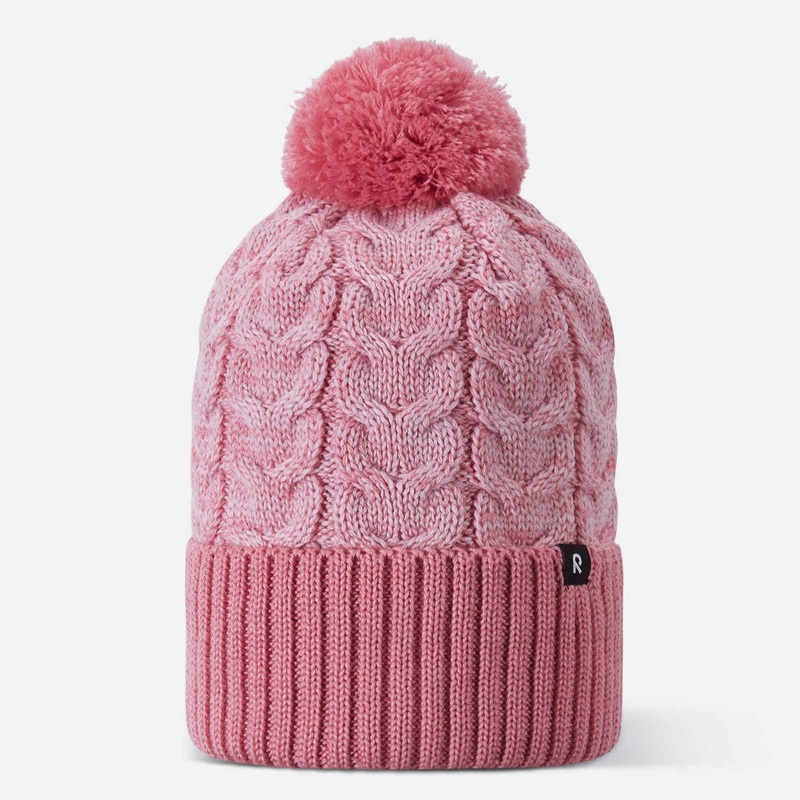 Routii Wool Blend Beanie – Sunset Pink