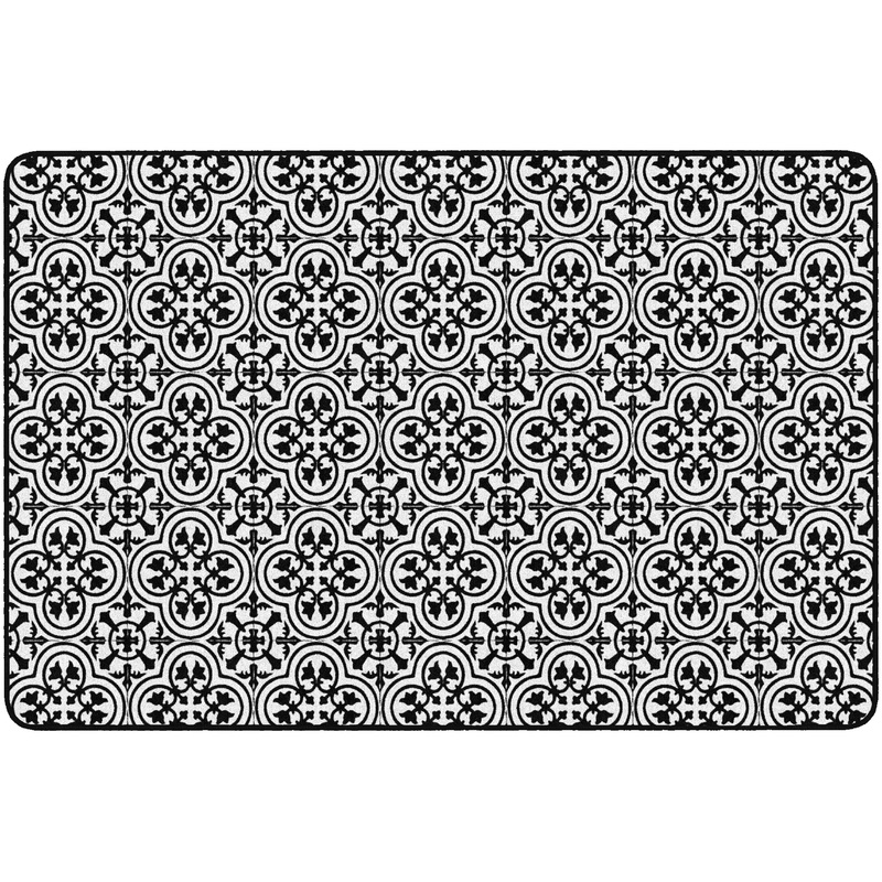 Simply Stylish Black & White Tile