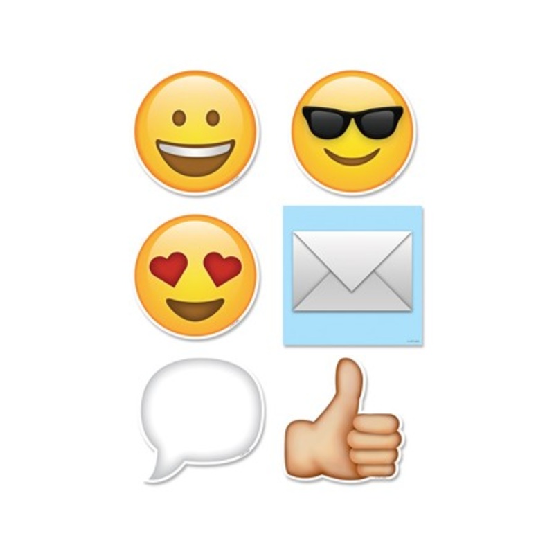 Emojis 6″ Designer Cut-Outs