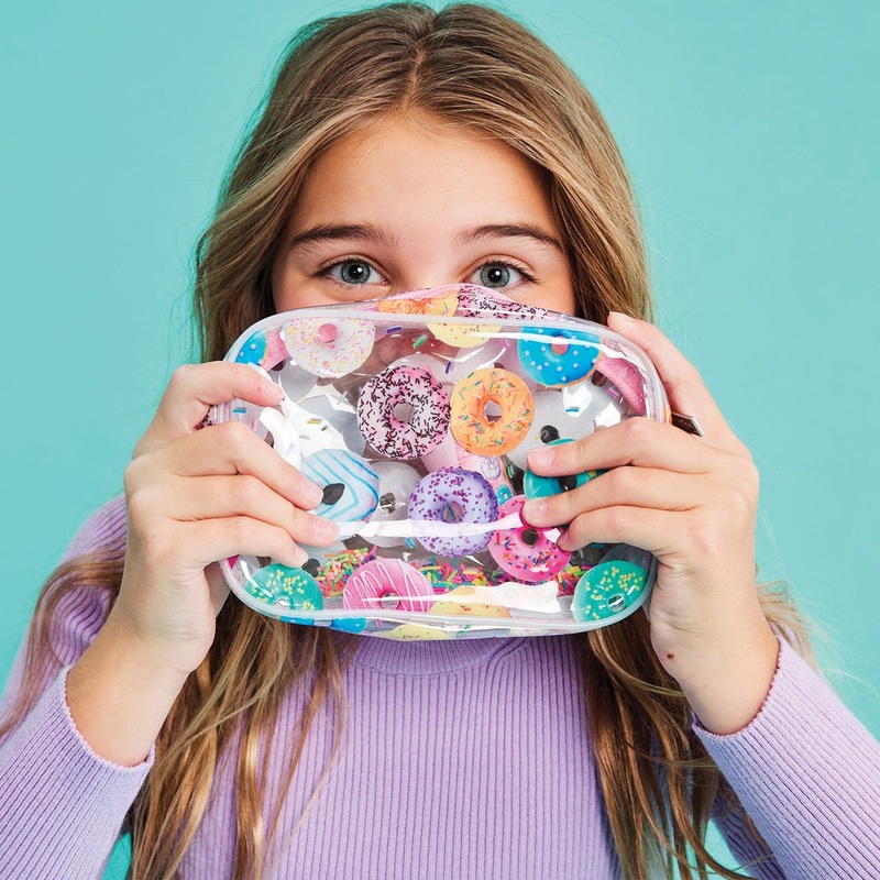 Iscream Go Do-Nuts Clear Cosmetic Bag