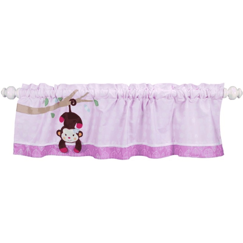 Lambs & Ivy Jelly Bean Jungle Window Valance