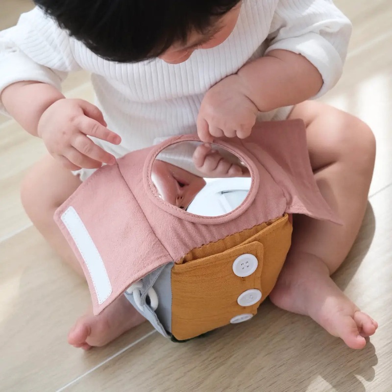 Little Lamb Kind Busy Cube