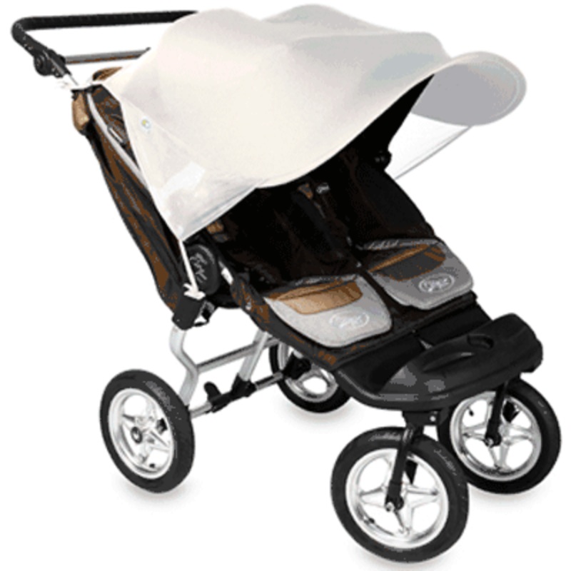 Protect-a-Bub Classic Twin Sunshade in Stone