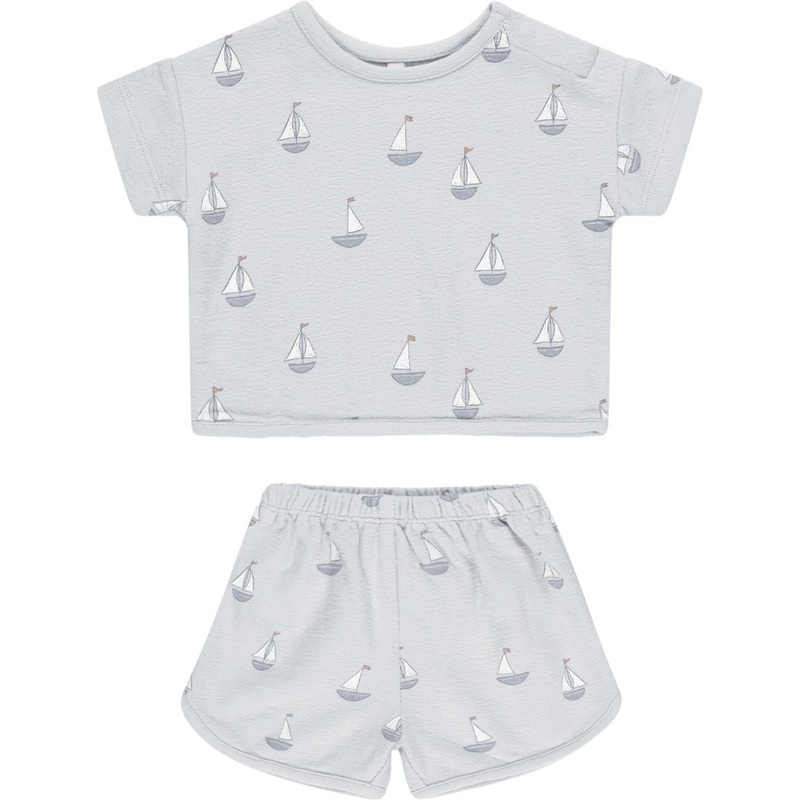 Quincy Mae Spongey Play Set || Sailboats