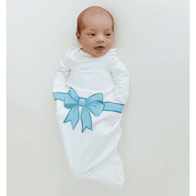 Swaddelini The Gift Swaddle Sleep Sack (Blue)