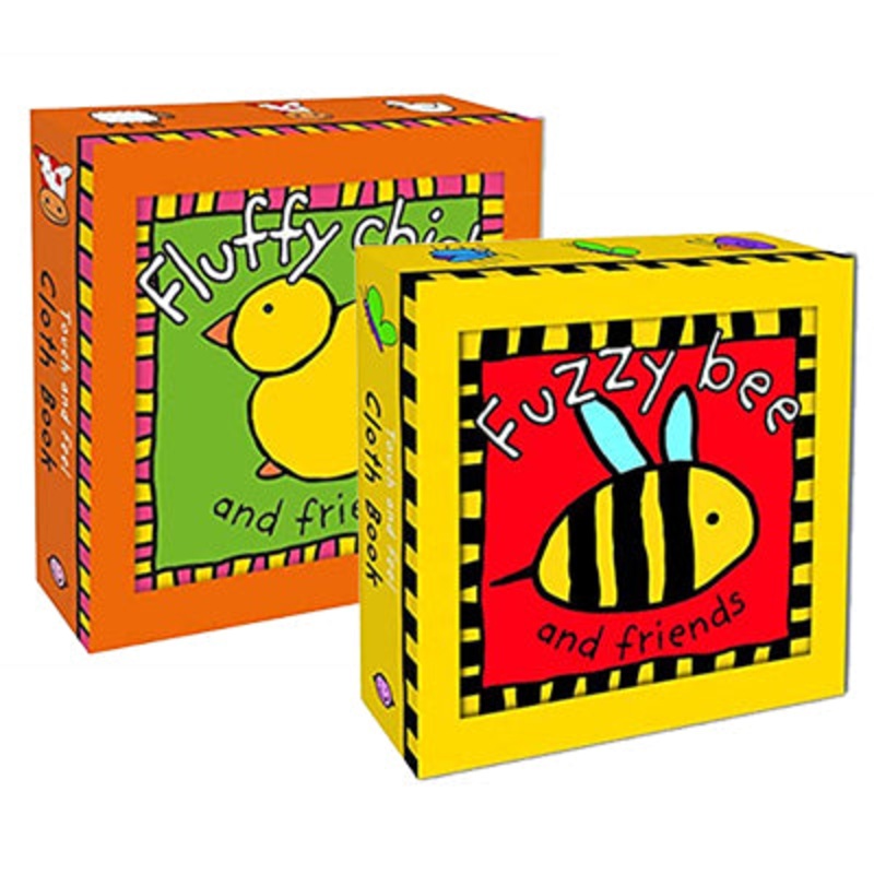 Touch and Feel Cloth Books (Set of 2)