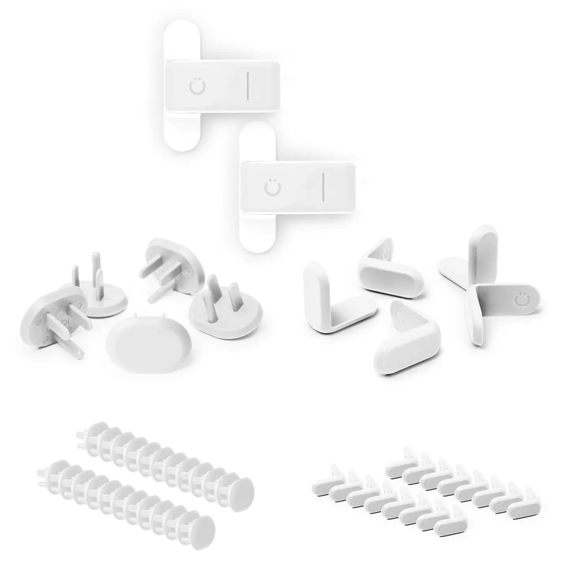 Ubbi 54 Piece Safety Collection Set – White