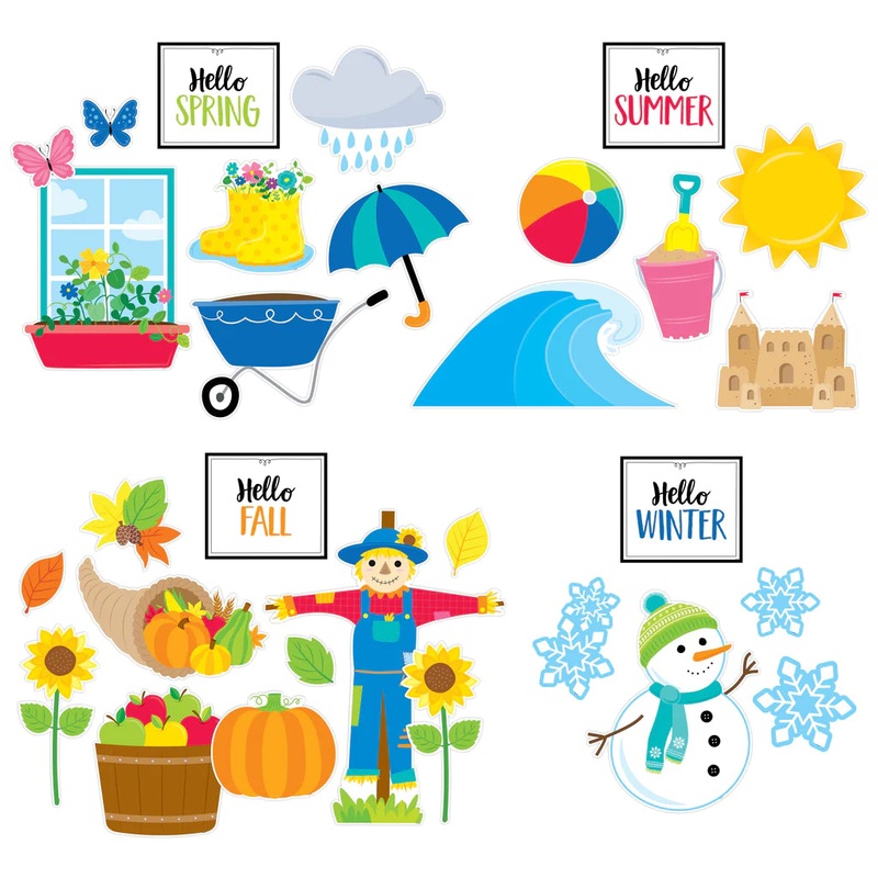 Year-Round Seasonal Accents Bulletin Board