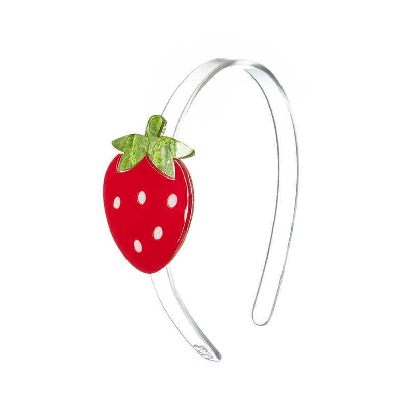 Lilies & Roses Strawberry Red Headband