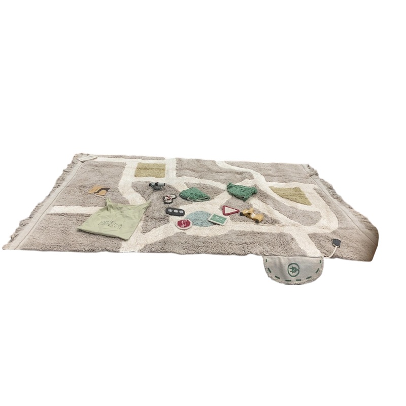 Lorena Canals Washable Play Rug Ecocity, 120×170 cm