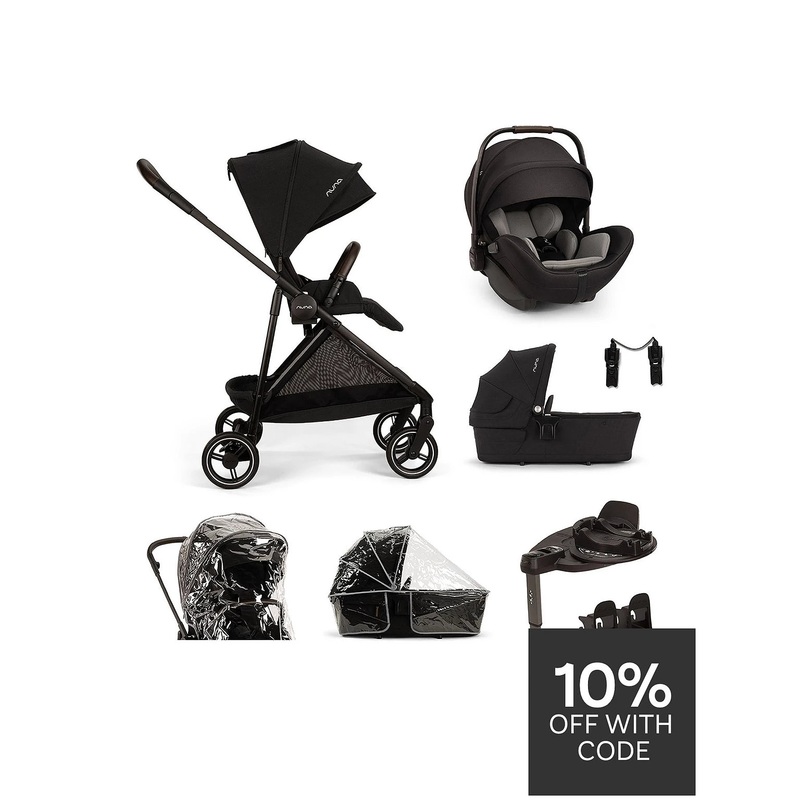 Nuna Ixxa Next + Arra Flex Bundle – Caviar [with Base Curv]