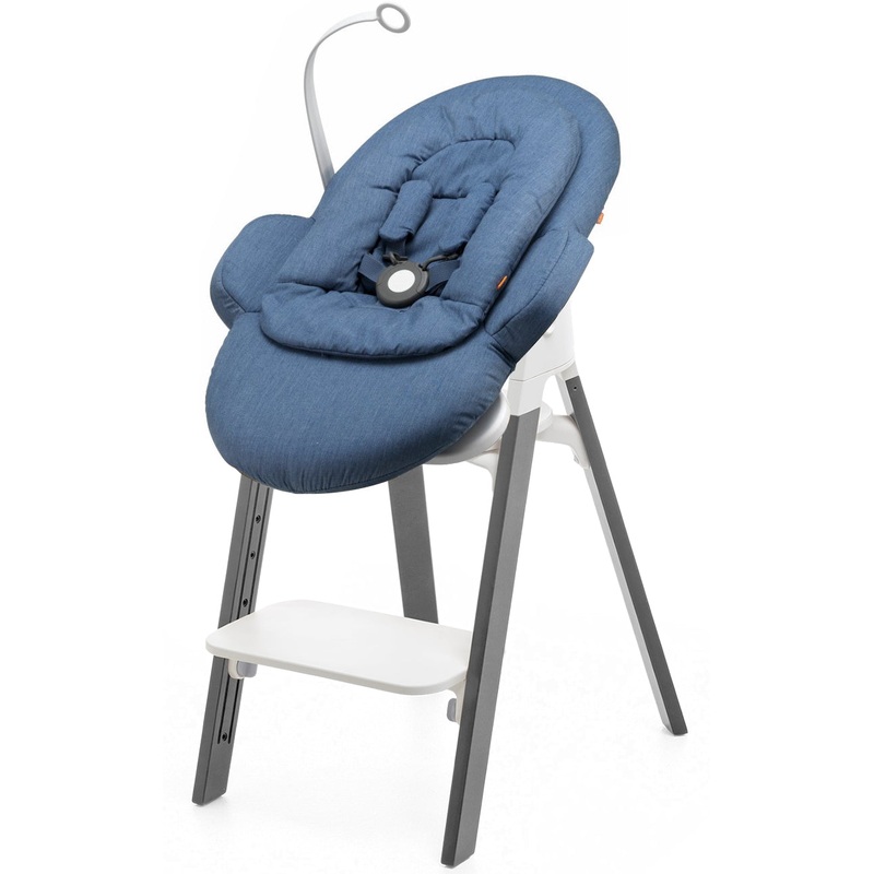 Stokke Steps Newborn Bouncer Seat – Storm Grey/Blue