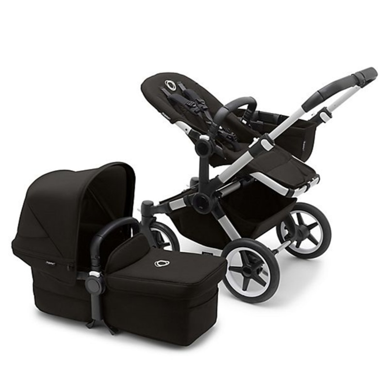Donkey 5 Mono Stroller – Midnight Black & Alu Frame