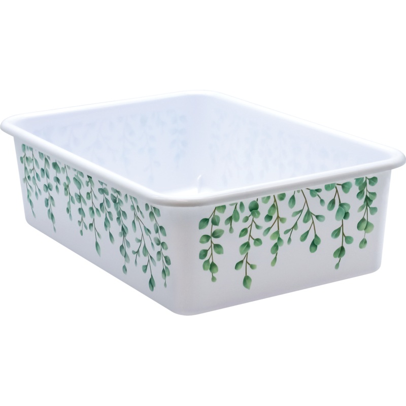 Eucalyptus Large Plastic Storage Bin