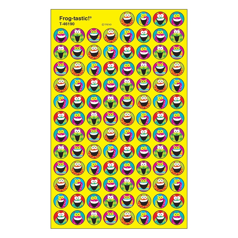 Frog-tastic! superSpots Stickers