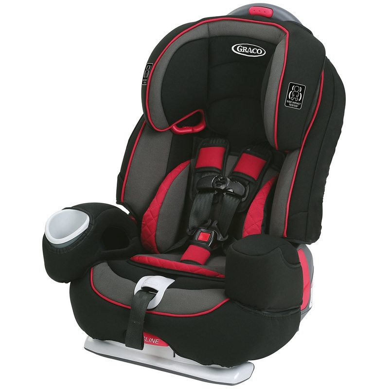 Graco Nautilus 80 Elite 3-in-1 Harness Booster Car Seat – Chili Red