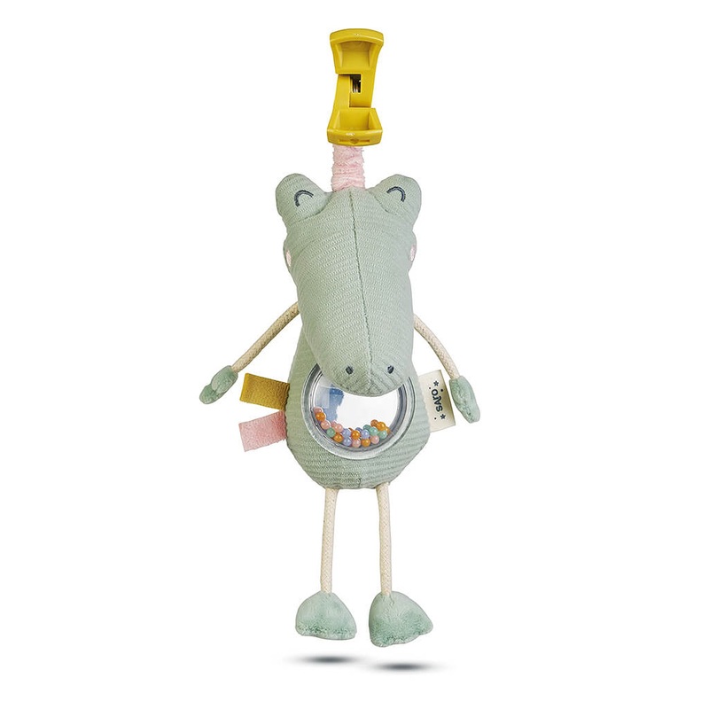 Jungle Party Mirror Rattle Crocodile