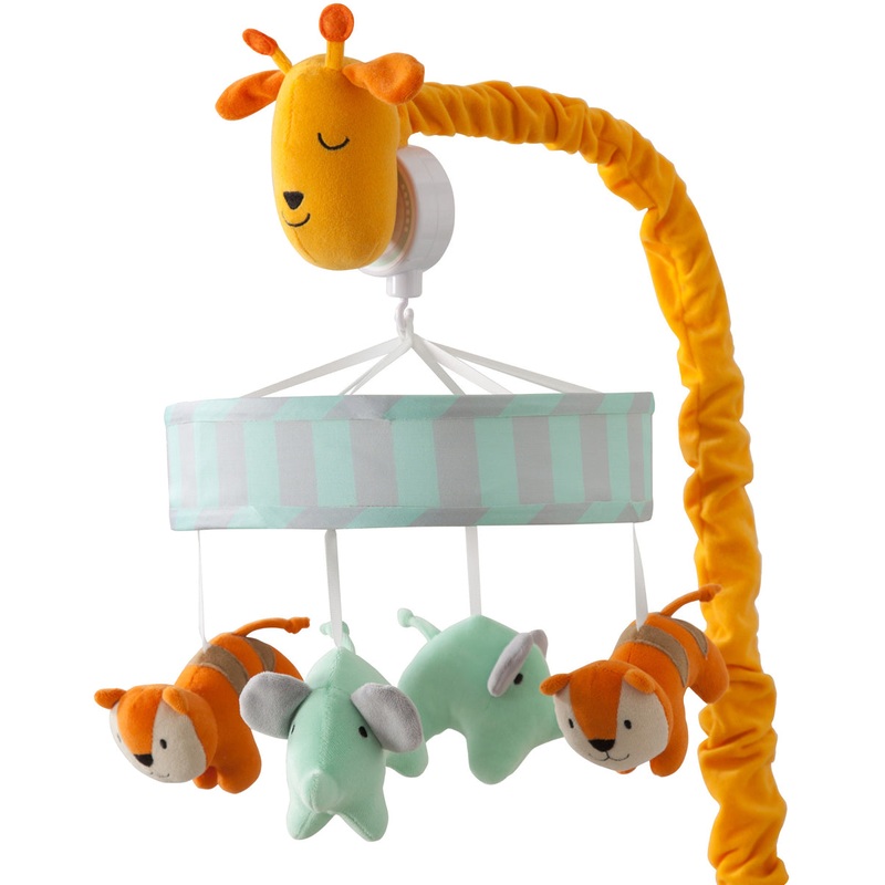 Lambs & Ivy Dena Happi Jungle Musical Mobile