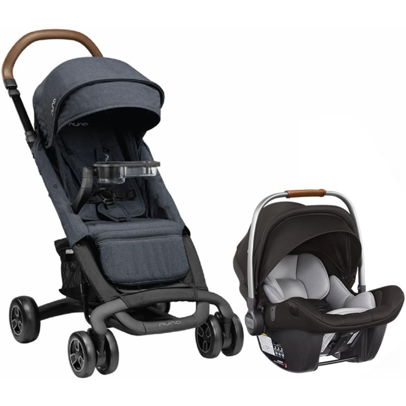 Nuna PEPP Next + PIPA Lite LX Travel System Bundle – Lake/Caviar