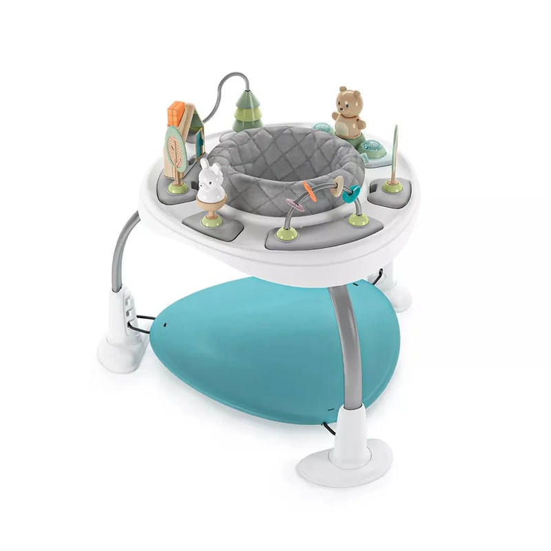 Spring & Sprout 2-in-1 Baby Activity Center – First Forest (See Description)