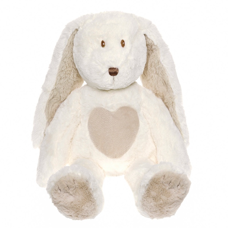 TEDDYKOMPANIET Tall Teddy Cream Bunny White