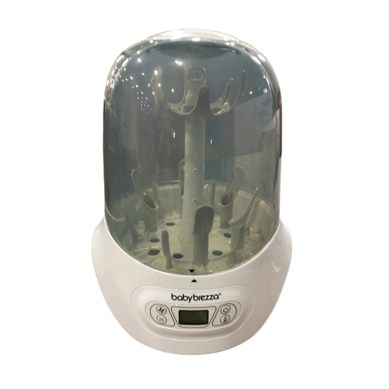 Baby Brezza One Step Baby Bottle Sanitizer and Dryer (Steam Sterilizer), White on White