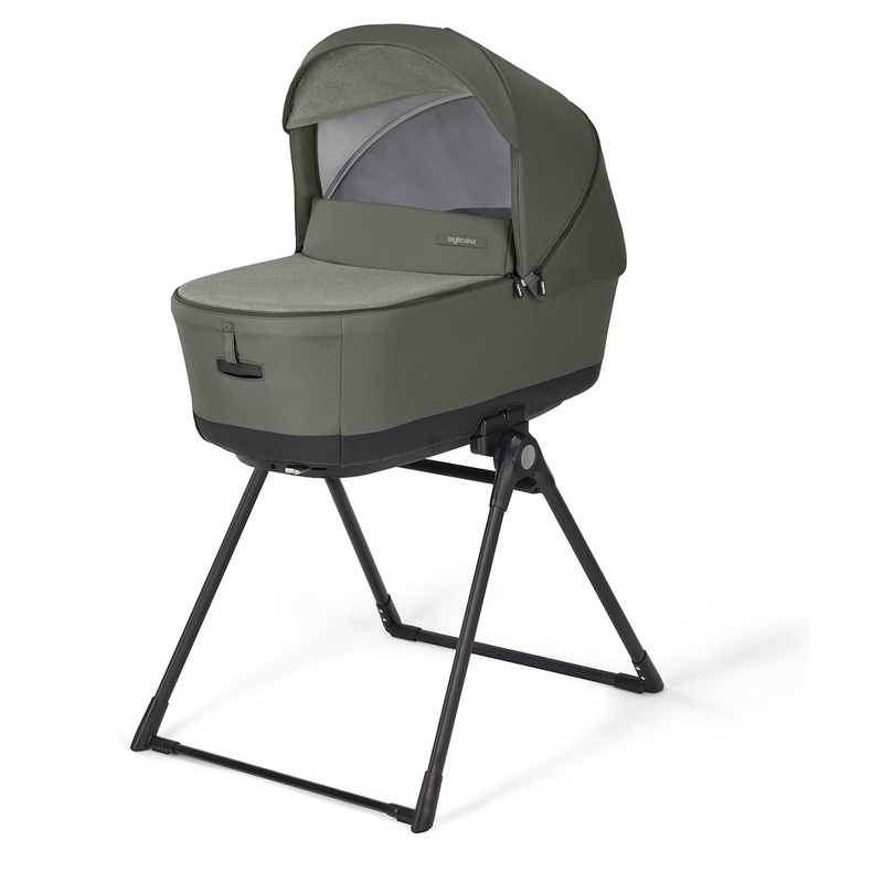 Inglesina Electa Bassinet + Stand – Tribeca Green
