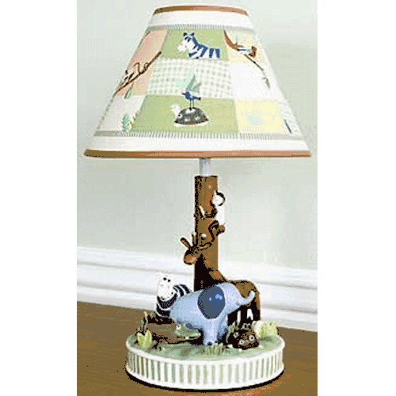 Kids Line Zanzibar Lamp Base & Shade