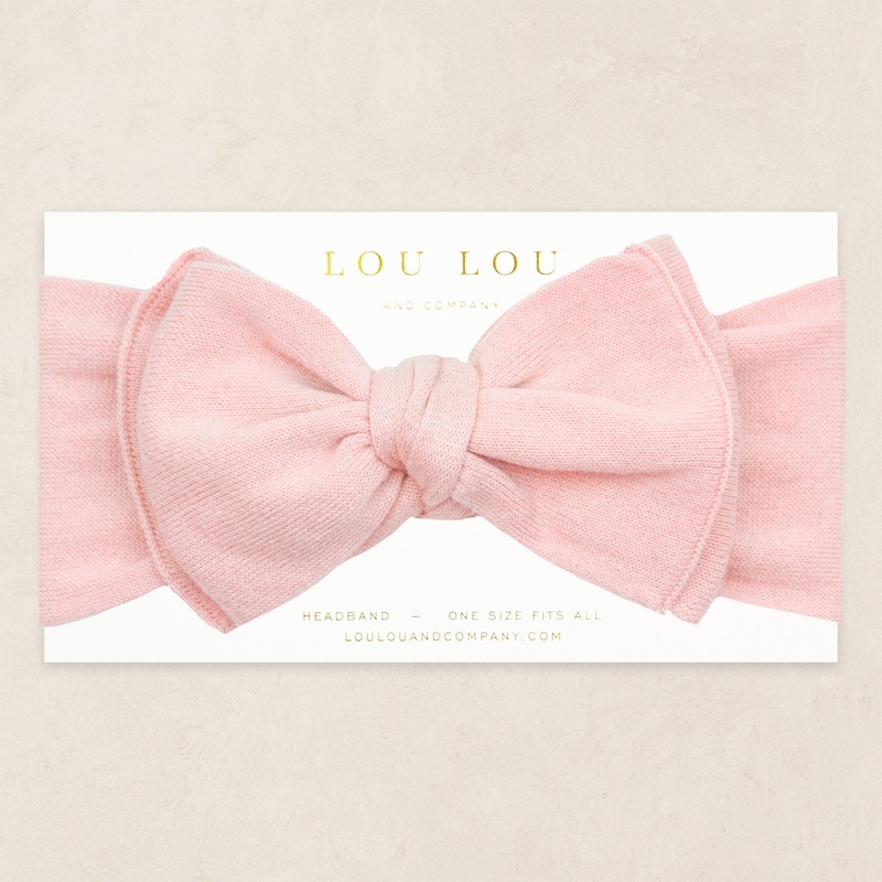 Knit Headband – Blush