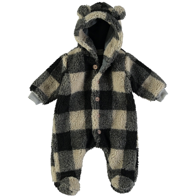 Petit Indi (Made in Spain) – Fleece Bundler – Plaid